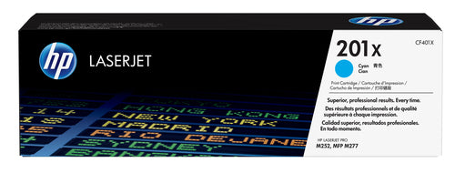 HP 201X High Yield Cyan Original LaserJet Toner Cartridge HP 201X High Yield Cyan Original LaserJet Toner Cartridge